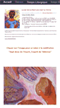 Mobile Screenshot of evangile-et-peinture.org